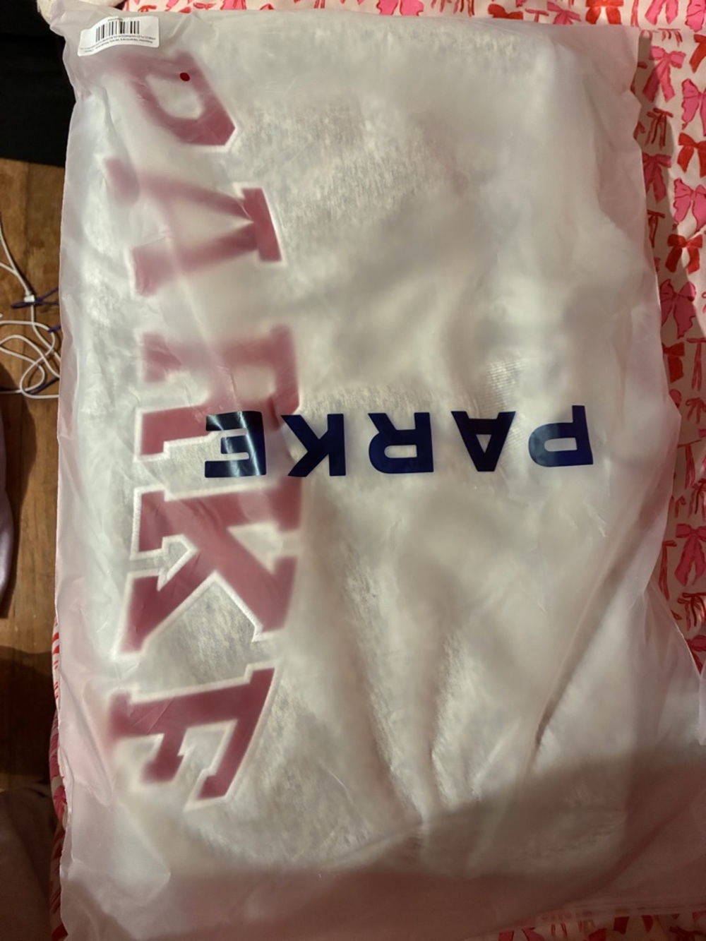 SOLD OUT PARKE VALENTINES VARSITY MOCKNECK
